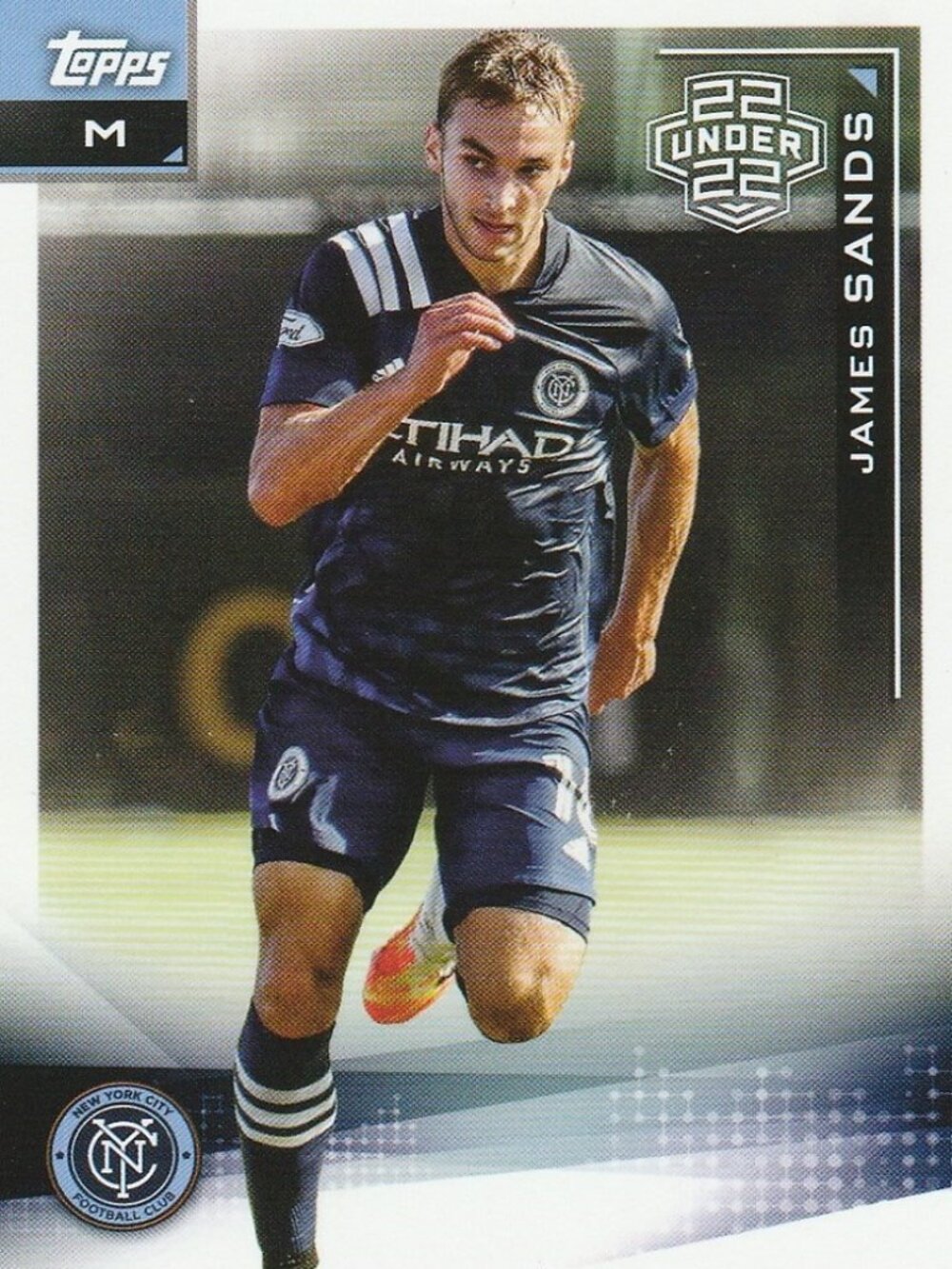 James Sands - 2021 Topps MLS Under 22 Series Card